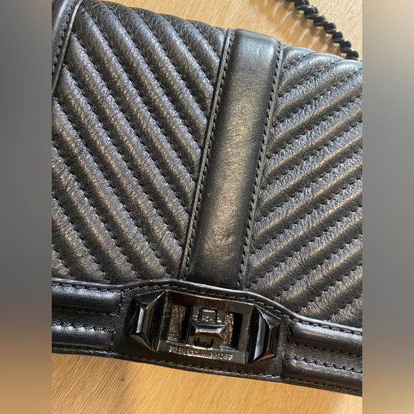 Authentic quilted Rebecca Minkoff black purse - Picture 4 of 5